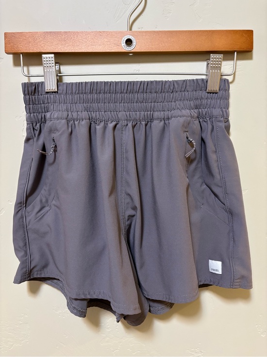Vuori Pants - Vuori Women’s Athletic Shorts XS Polyester Drawstring Zip Pocket Unlined
